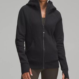 Lululemon black scuba full-zip hoodie